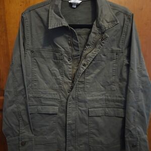 Brookstone Dark Olive Military Jacket